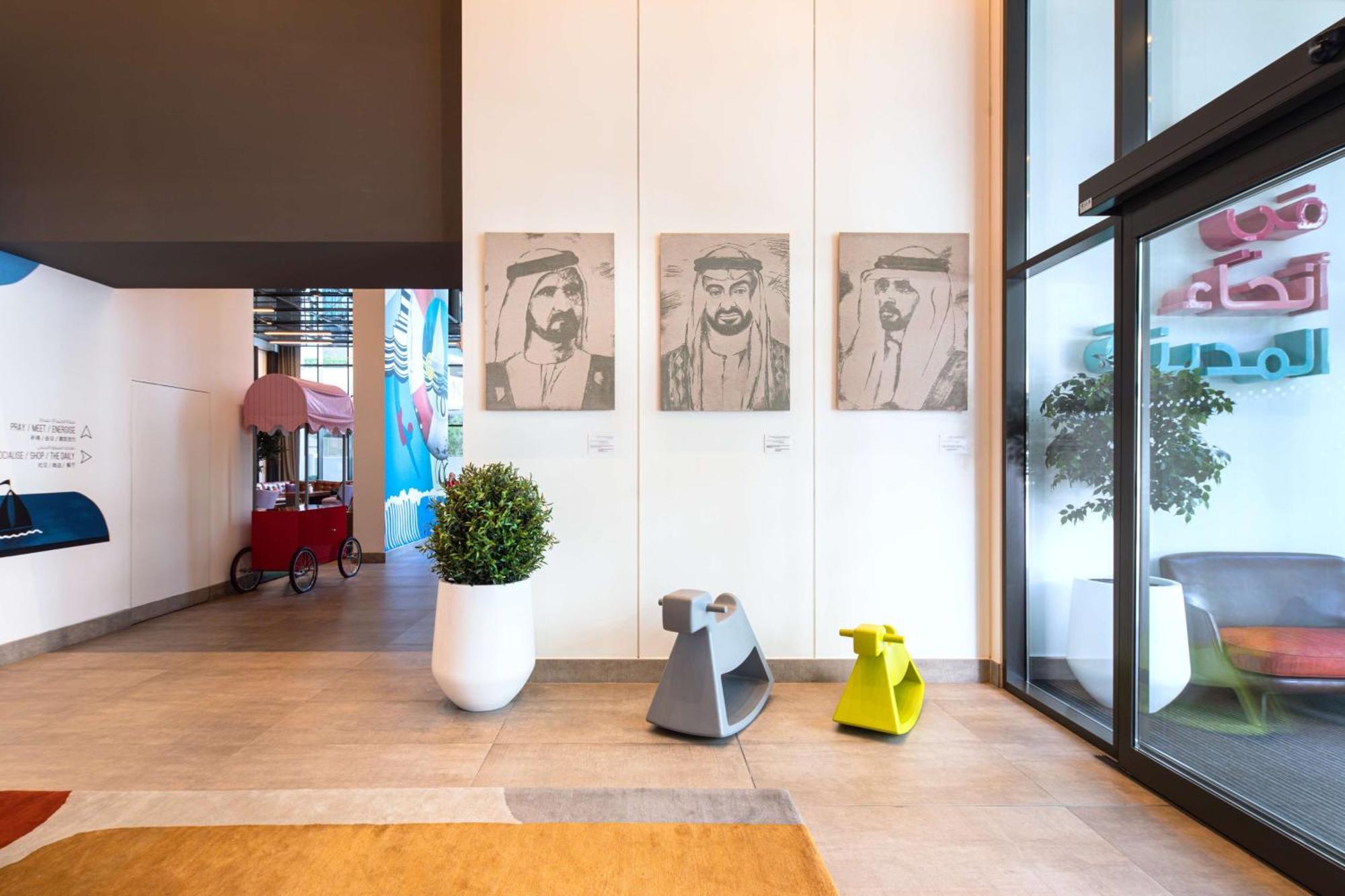 Hotel Rove Dubai Marina Exterior foto